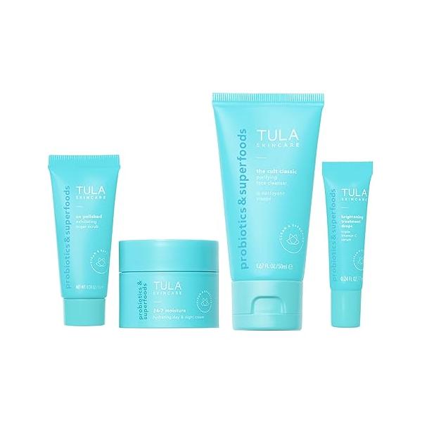 TULA Skin Care On the Go Best Sellers Travel Kit
