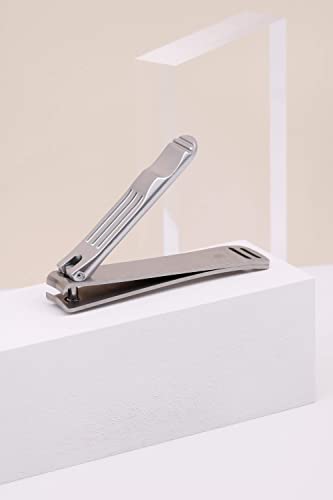 Seki Edge Stainless Steel Toenail Clippers - (SS-107) - Sharp Cutting Edges for Thick Nails for Men & Women - Professional & Home Use - Made in Japan