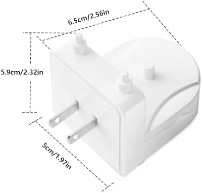 Wall Charger for Philips Sonicare Electric Toothbrush, Wireless Electric Toothbrush Wall Charger for Philips Sonicare HX6100/ HX3000/ HX6000/ HX8000/ HX9000 Series, White