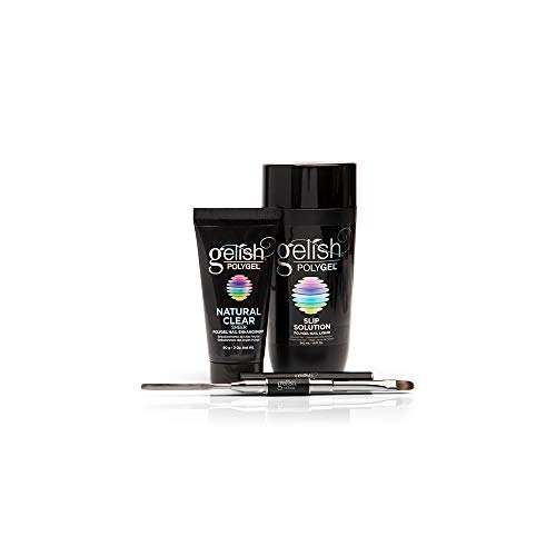 Gelish PolyGel® Brand Nail Enhancement Trial Kit – Lightweight, Strong, Odor-Free Hybrid Nail Enhancement, No Airborne Dust, Fast Application for Professional Salon Use (PolyGel Trial Kit)