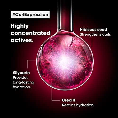 L'Oréal Professionnel Paris Curl Expression 10-in-1 Mousse - Multi-Benefits For Curly and Coily Hair - Defines and Strengthens Curls With Heat Protection, Silicone, Paraben and Alcohol-Free