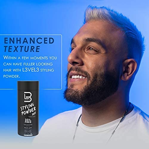L3 Level 3 After Shave Spray Cologne - Softens Skin - Refreshes and Relieves Face and Skin - Styling Powder Included