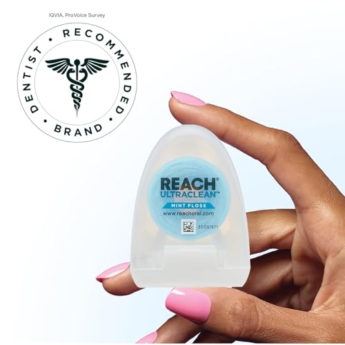 REACH Ultra Clean Flo Size 30yar Listerene Ultra Clean Floss 30yard (Pack of 10)
