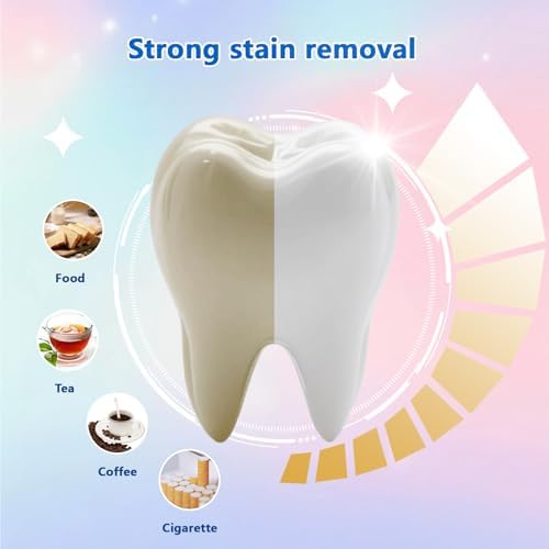 Niacinamide Whitening Toothpaste, Effectively Whitens Teeth, Protects Tooth Enamel, Freshens Breath 24 Hours, Fluoride-Free Formula is Suitable for Sensitive Teeth