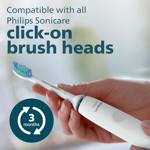 Philips Sonicare HX3411/05 Electric Toothbrush DailyClean 1100 with QuadPacer & Smartimer - (Mint Blue)