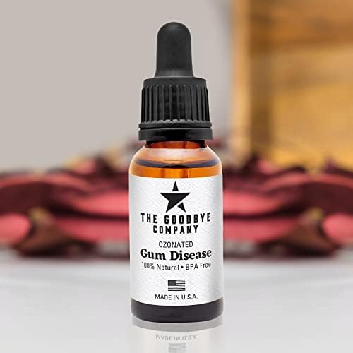 Ozonated Gum Disease Treatment - Effective and Natural Home Remedy for Treating Oral Gum Disease and Gingivitis - 100% Pure Neem and Clove Essential Oils for Complete Oral Health 15ML