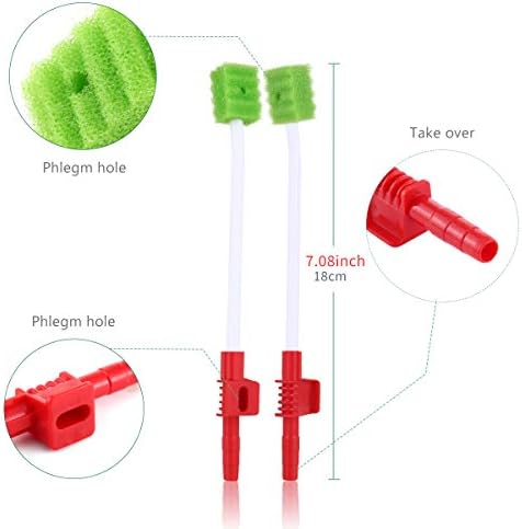 Wellgler's Oral Care Single Use Suction Swab((box of 60))