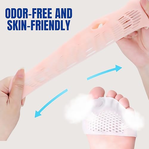 Hyggear Silicone Toe Separators for Women – 2025 New 4 Pairs Hygear Toe Separators for Overlapping Toes Foot Corrector, Soft and Breathable Toe Separators for Men and Women (Mix)