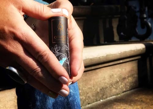 Marsh Solid Perfume – Sweetgrass, Spearmint, Jasmine, Carolina Gold, Tonka Bean, Orris, and Vanilla. – Convenient Twist Tube for Travel – Natural Solid Eau de Parfum – 0.17 ounce