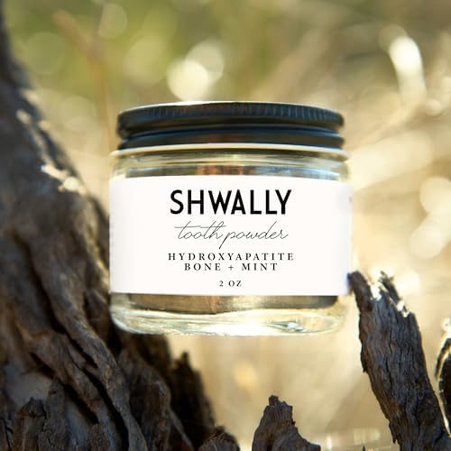 Magical Tooth Powder W/Hydroxyapatite Cattle Bone & Fluoride Free Amish Eggshell + Organic Peppermint - 100% Fluoride Free ReMineralizing, Whitening & Polishing Powder 200+ Brushings (2 oz)