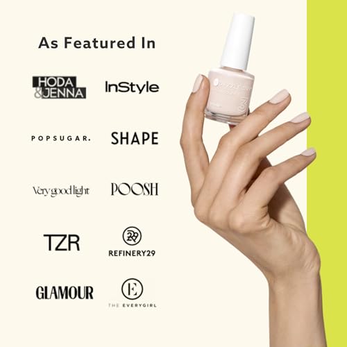 Dazzle Dry Nail Lacquer (Step 3) - Cherry Parfait - A medium bright pink with raspberry undertones. Full coverage cream. (0.5 fl oz)