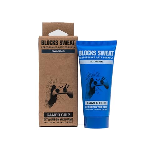 New Gaming Grip Cream by Gamer Grip – Sweat-Resistant Cream for Dry Hands – Improves Controller Grip – Non-Sticky, Long-Lasting – Ideal for Gaming, Esports, PC & Console