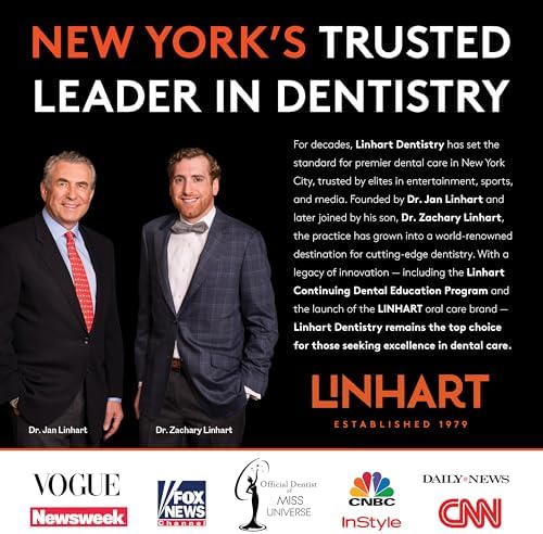 LINHART Whitening Toothpaste – Teeth Whitening, Enamel Strengthening Natural and Organic Toothpaste with Mint Flavor (3.5 oz)
