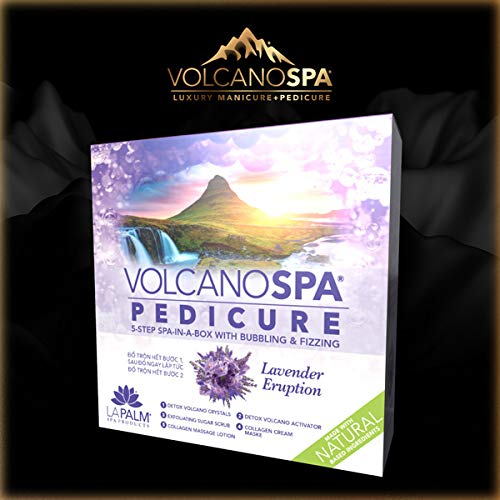 Volcano Spa Pedicure 7 scents 5 Step Spa -In a BOX, 7 PK