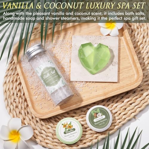 Birthday Gifts for Women Self Care Gifts, Relaxing Spa Gifts Baskets Get Well Soon Gifts Care Package for Women with Blanket, Unique Gifts Idea for Mom Mother Her Wife Girlfriend Best Friend Sister