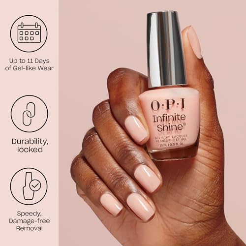 OPI Infinite Shine Long Wear Nail Polish | Opaque Crème Metallic Shimmer Gel Like Nail Polish | Wicked Limited Edition Holiday Collection