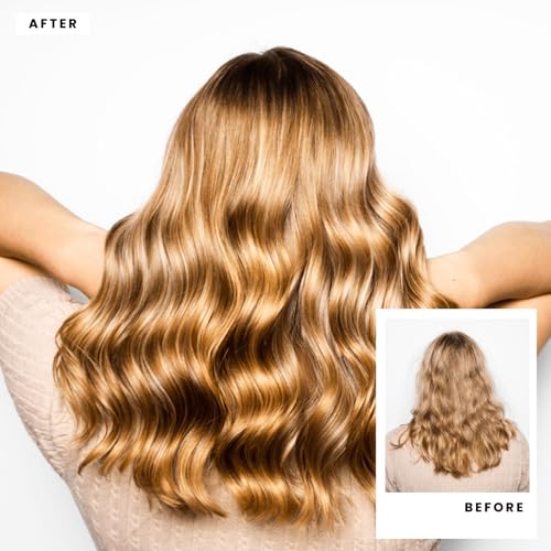 B1 Rotating Curling Iron - Automatic 1 Inch Ceramic Curling Iron - Easy-to-Use Spinning Wand for Long-Lasting Waves - Auto-Shut Off and Dual Voltage (BW160)