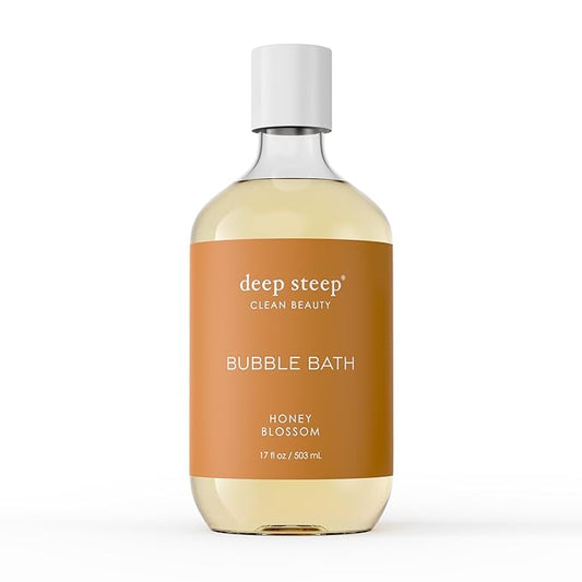 Deep Steep Bubble Bath, 17 oz (Honey Blossom)
