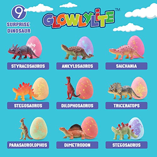 Bath Bombs | 9 Pack Organic Bath Bomb For Kids With Surprise Inside | Organic Bubble Bath Fizzies With Toys, Fun Birthday Gift And Stocking Stuffer for Boys and Girls, Perfect for Bath Time