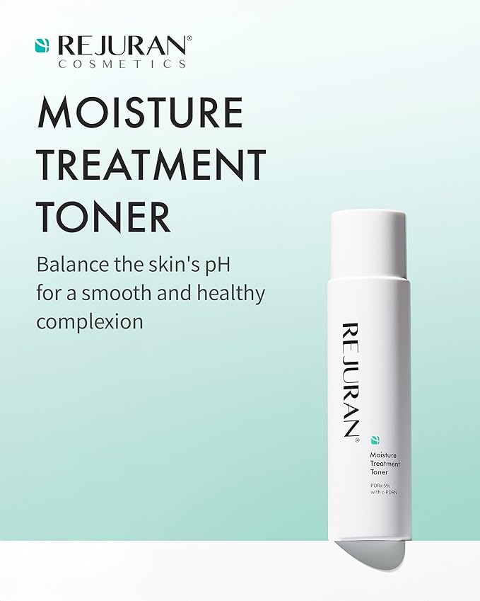 REJURAN® Moisture Treatment Toner, c-PDRN® - Hydrating Facial Toner for Enhanced Skin Barrier Strength, Soothing, and Moisture Retention with PDRx, Korean Skin Care (5.07 fl oz)