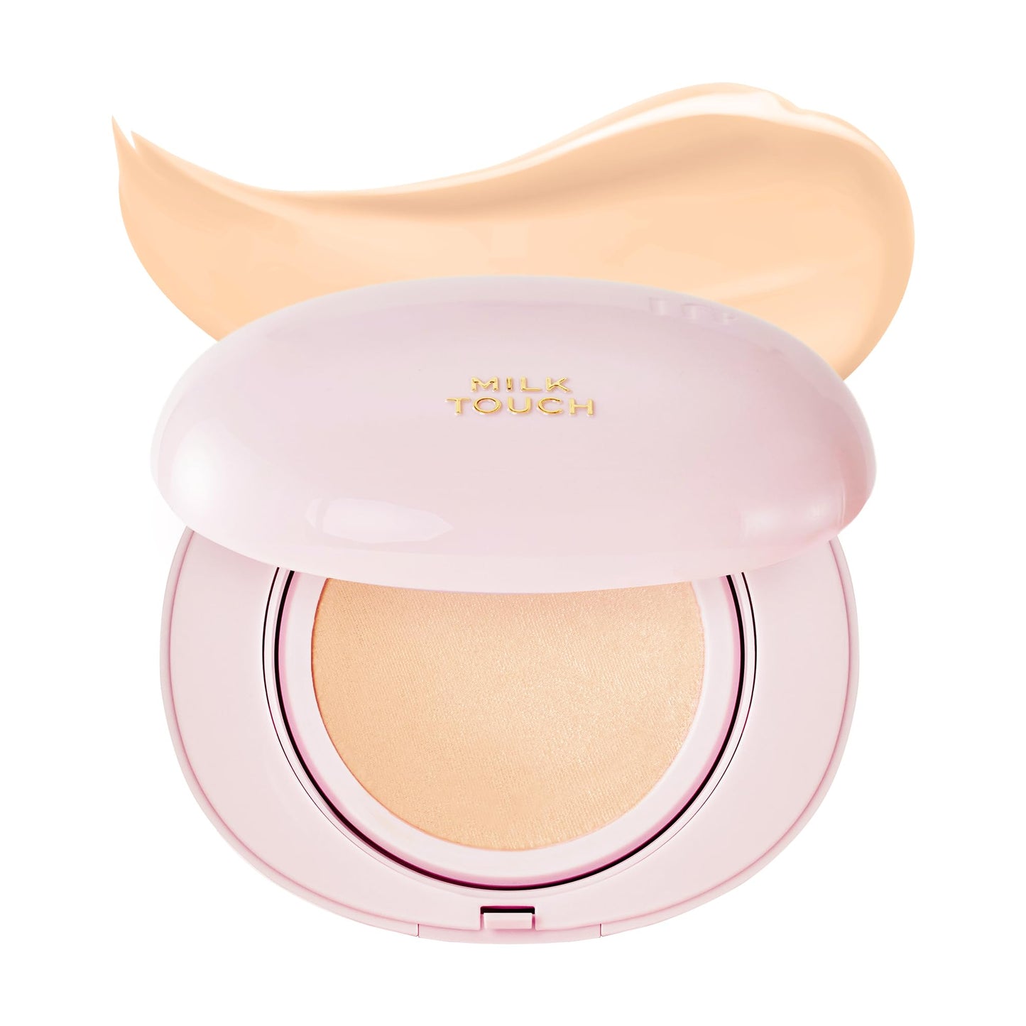 milktouch Cushion Foundation, 24H Flawless Skin, Radiant Shine, No Oxidation, Long-Lasting, Non-Creasing, 60% Hydrating Skincare Infused Korean Foundation, Valentines Gifts (19W Warm Ivory)
