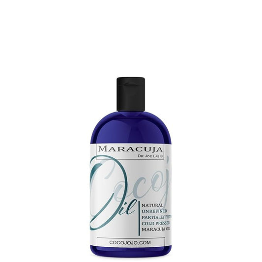 Dr Joe Lab Maracuja - Passion Fruit Seed Oil - Pure Sourced Filtered Carrier Oil for Face Skin Lips Body Hair Natural Extra Virgin Moisturizer DIY Soaps Cream - Cocojojo (4 oz)