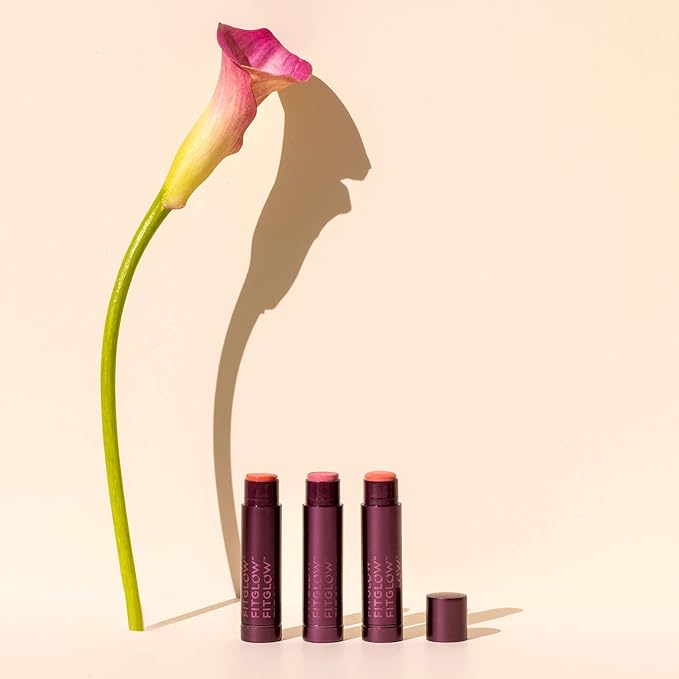 Fitglow Beauty - Cloud Collagen Lipstick Matte Balm | Vegan, Woman-Owned Clean Beauty (Glad, 0.14 oz | 4 g)