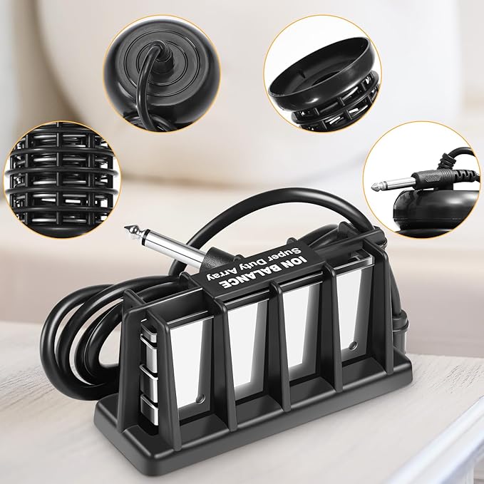2 Pack Arrays for Ionic Detox Foot Bath Machine, Foot Detox Machine Replacement Arrays, Detox Foot Bath Array for Ionic Detox Foot Bath Spa, Easy to Clean Ion Foot Spa Aarrays (6Pack-L)