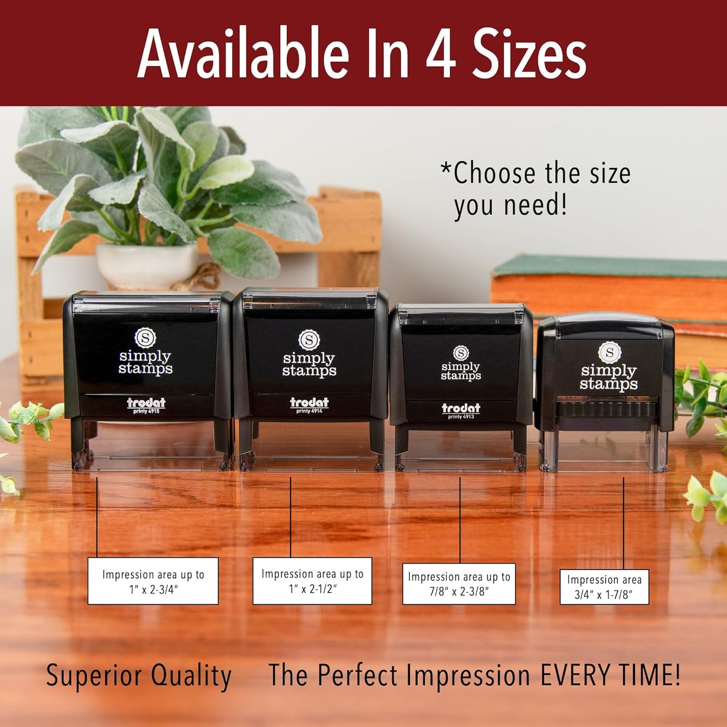 Return to Sender Office Stamp | 4 Different Sizes | 20 Designs | Multiple Color Options | Perfect for Quick Validation of Office Documents (Return to Sender, Medium)