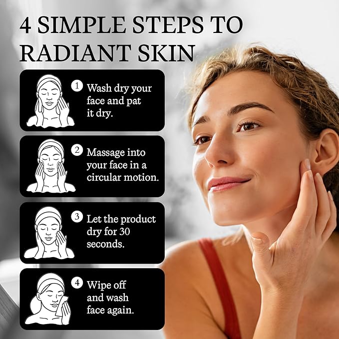 Vivo Per Lei Facial Peeling Gel - Face Peel with Dead Sea Minerals - Gentle Exfoliating Gel for Face - 4.05 Fl Oz - Pack of 4