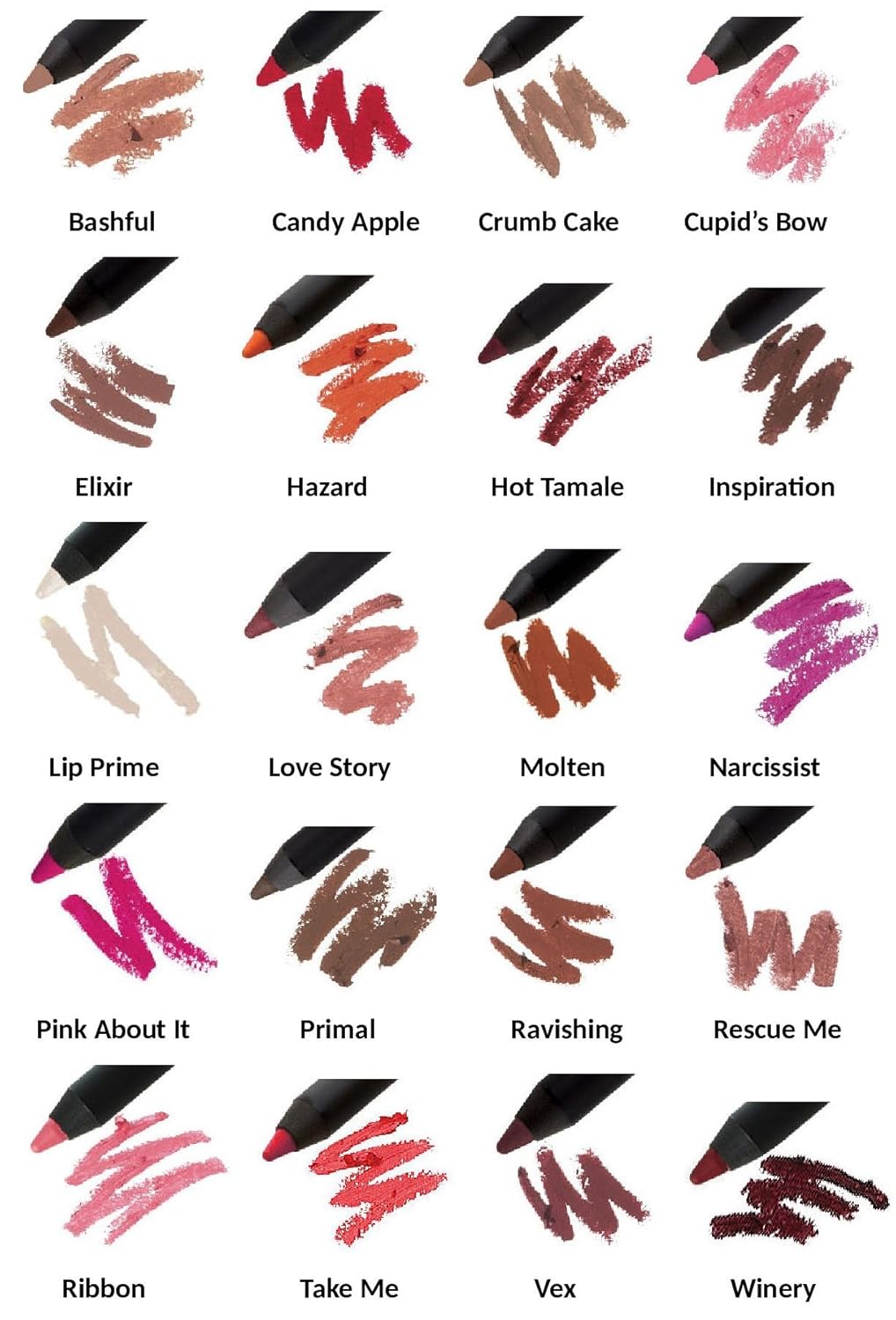 Jolie Waterproof Ultimate Lip Liner Pencil - TAKE ME (coral w/pink undertone)