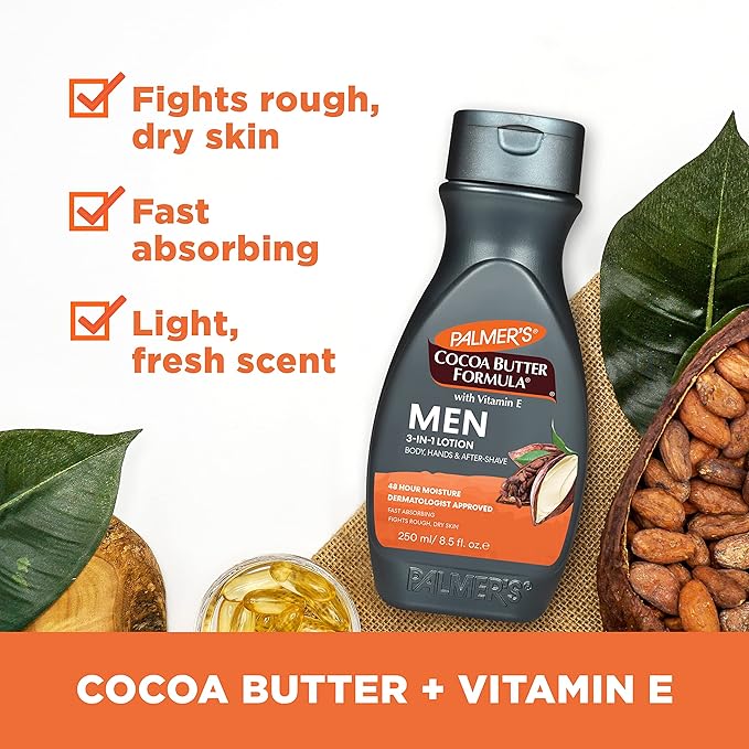 Palmer's Cocoa Butter Formula Men's Lotion, 8.5 Ounce