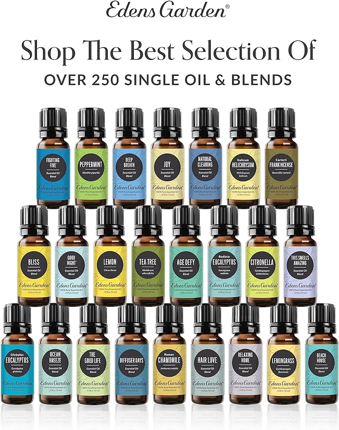 Edens Garden Digest Ease Essential Oil Blend- 100% Pure Premium Grade, Undiluted, Natural, Therapeutic, Aromatherapy, The Best for Skin, Face, Humidifies 118 ml (4 fl oz)
