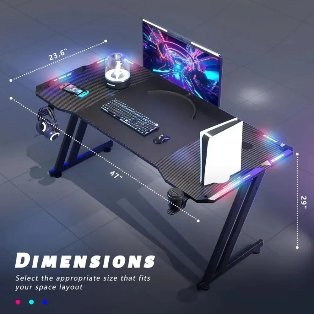 47 Inch Gaming Office Desk