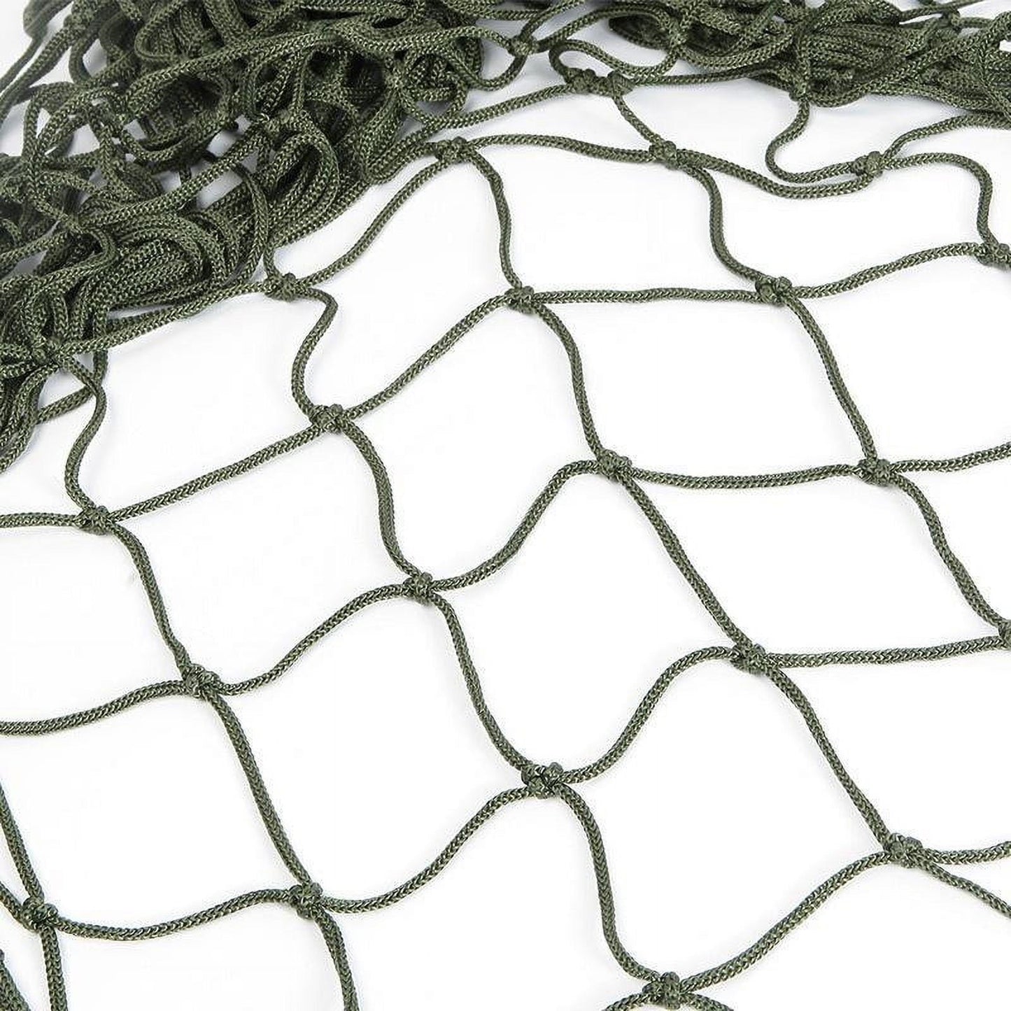 Portable Nylon Mesh Hammock with Tie Straps | Breathable Outdoor Camping Hammock for Backpacking & Backyard | 270x80cm (106x31in) | Supports 220lbs (100kg)