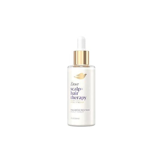 Dove Scalp + Hair Therapy Density Boost Serum Fullness Restore Visibly Thicker In As Soon 30 Days, Hydrating & Fast-Absorbing, Instantly Relieves Dry 2 Fl oz