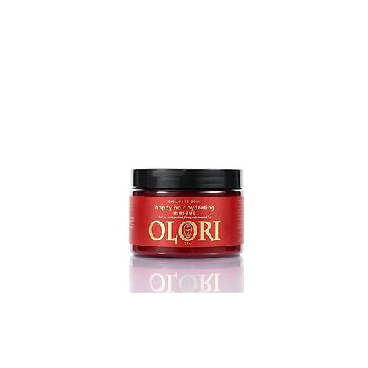 Olori Happy Hair Mask for Dry Damaged and Growth | Moisturizing Curly Hydrating with Batana Oil to Help Nourish, Restore Softness & Strength