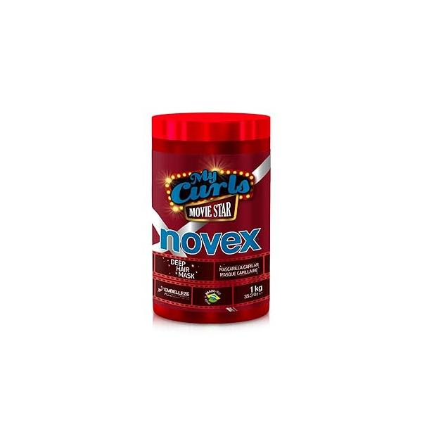 NOVEX Value Size Deep Conditioning Hair Masks infused with Natural Ingredients (1kg/35oz) (My Curls Movie Star Mask 35oz)