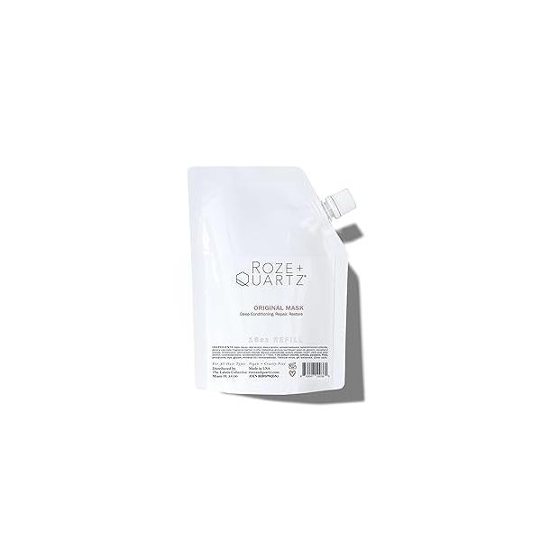 Roze + Quartz® Original Hair Mask • Deep Conditioning Treatment for Dry Damaged (16 Fl Oz REFILL)